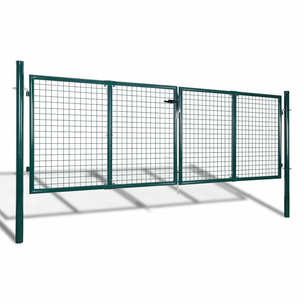 hegnslåge stål 300x125 cm grøn