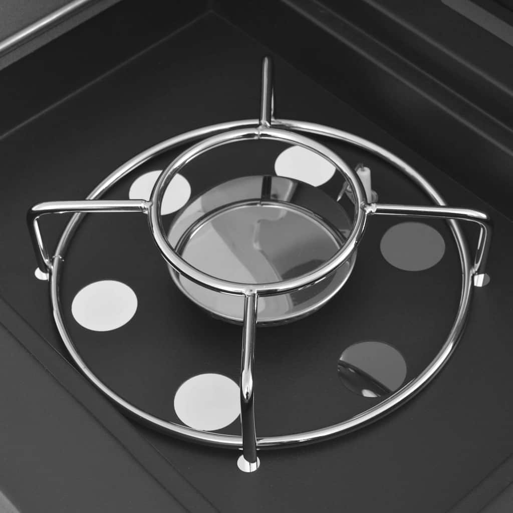 Gasgrill Sølv Rustfrit stål