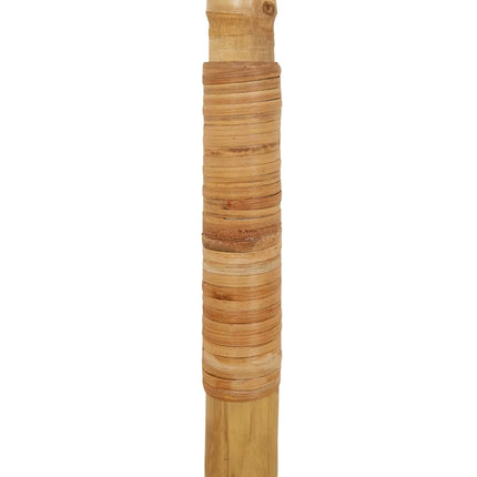 bambusparasol 210 cm top af bananblade