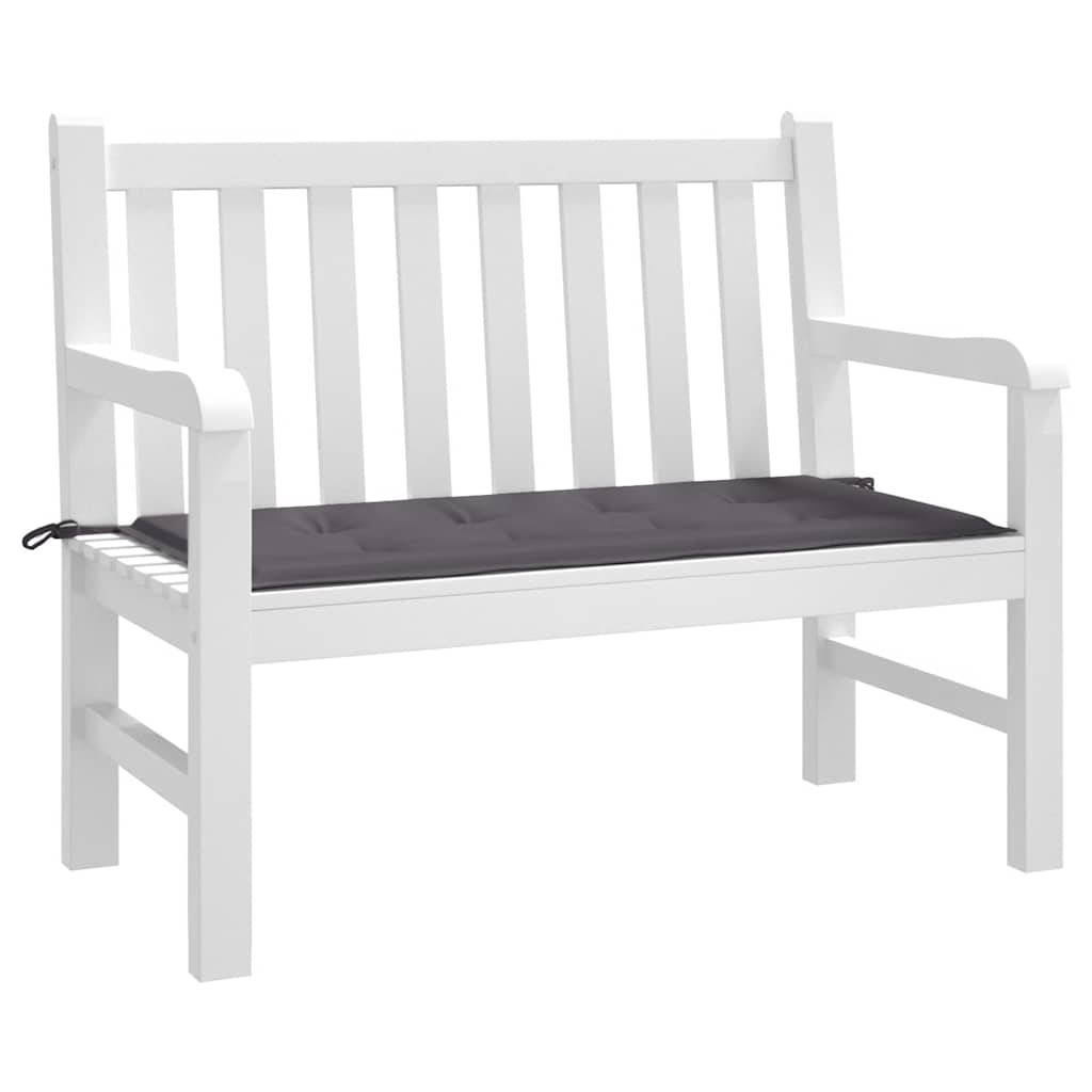 hynde til havebænk 100x50x4 cm oxfordstof antracitgrå
