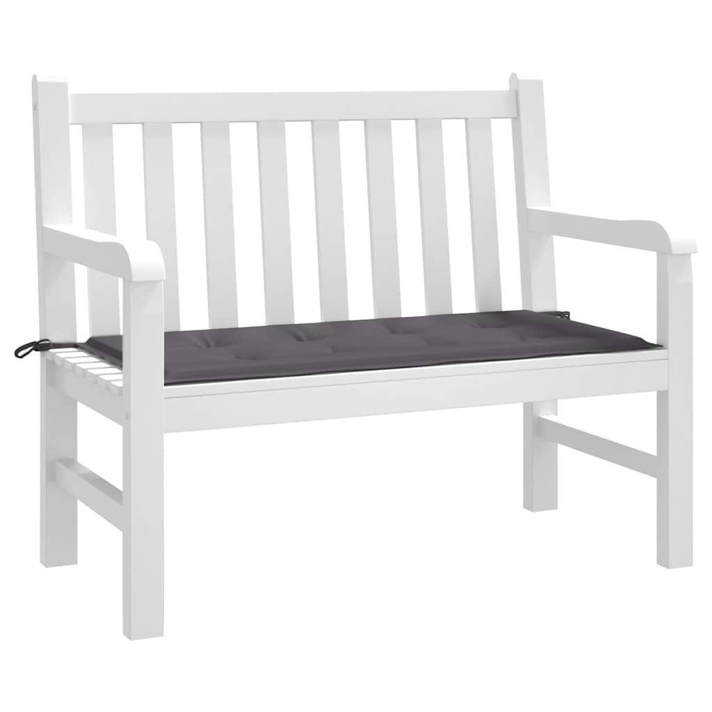 hynde til havebænk 120x50x4 cm oxfordstof antracitgrå