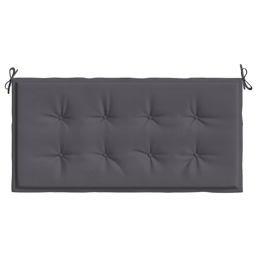 hynde til havebænk 120x50x4 cm oxfordstof antracitgrå