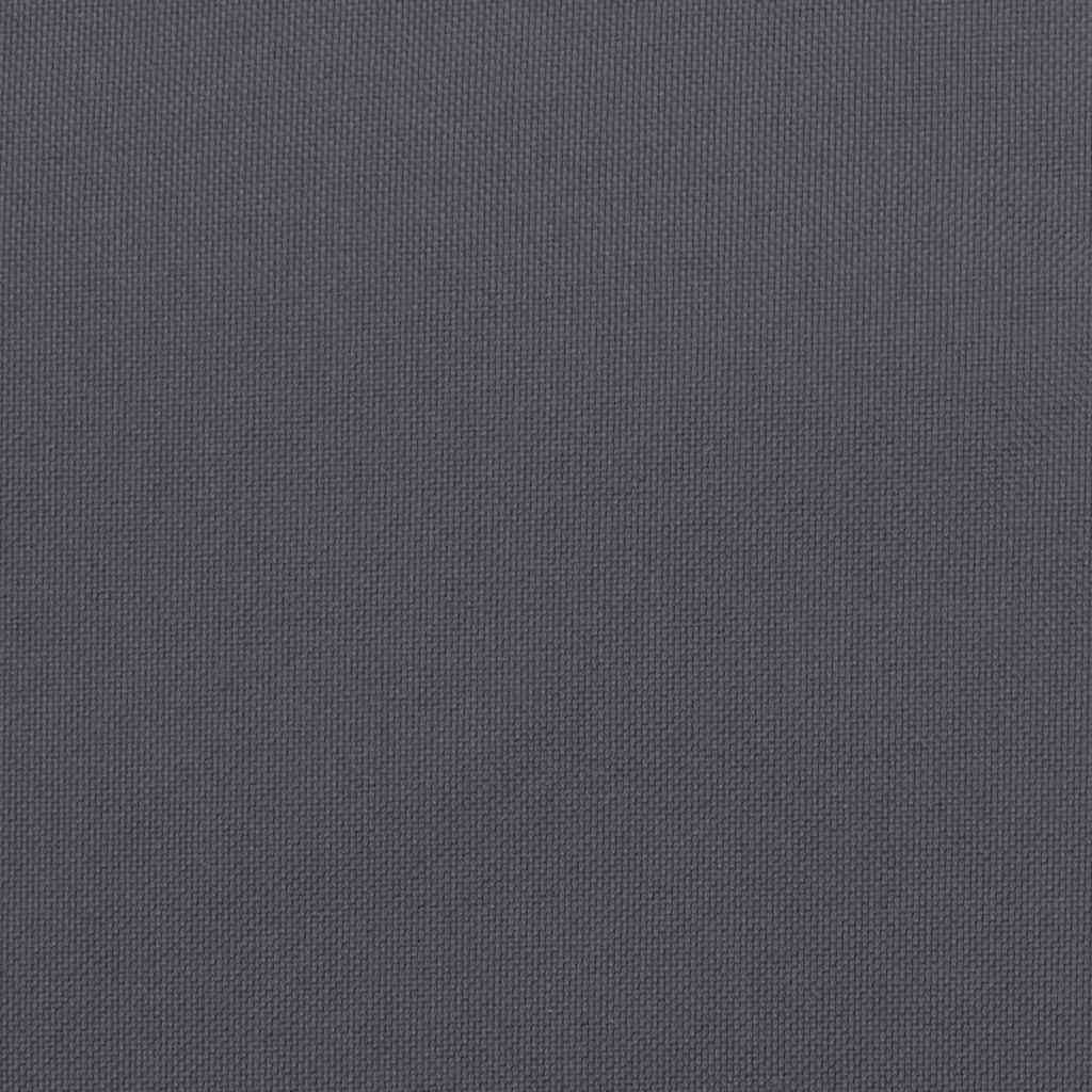 hynde til havebænk 120x50x4 cm oxfordstof antracitgrå