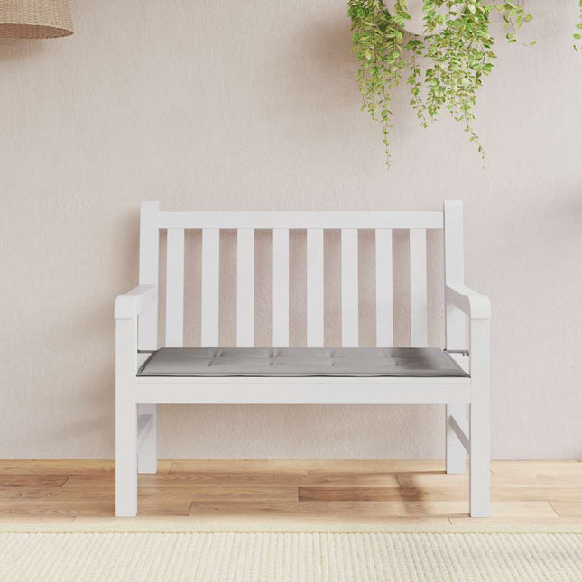hynde til havebænk 100x50x4 cm oxfordstof grå