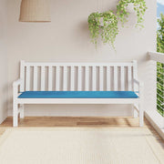 hynde til havebænk 180x50x3 cm oxfordstof blå