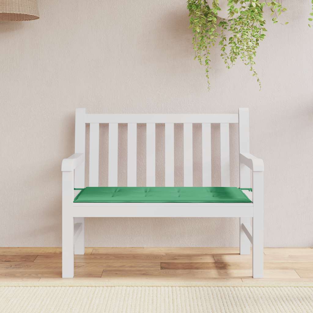 Hynde Til Havebænk 120x50x4 Cm Oxfordstof Grøn - Vidaxl