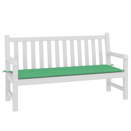 hynde til havebænk 150x50x3 cm stof grøn