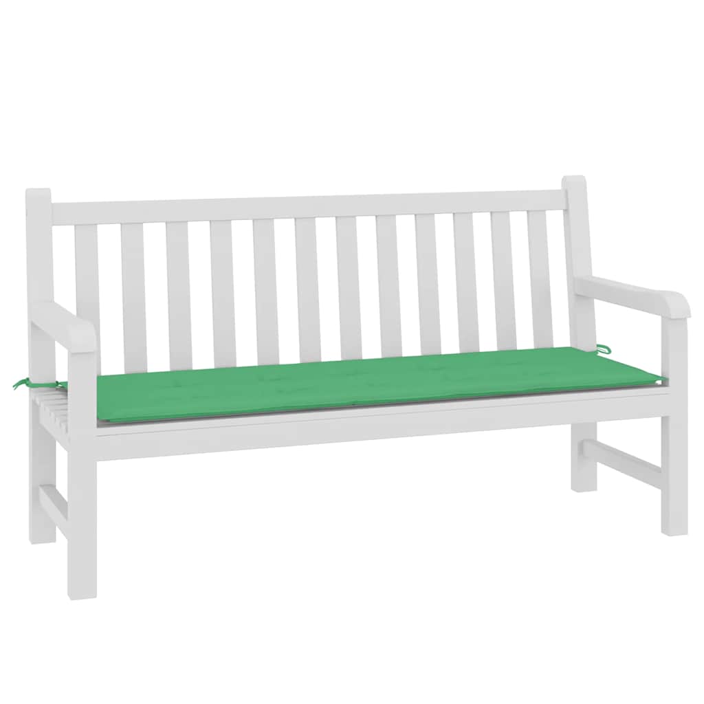 hynde til havebænk 150x50x3 cm stof grøn