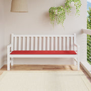 hynde til havebænk 180x50x3 cm oxfordstof rød