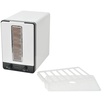 fødevaredehydrator med 10 bakker 550 W hvid