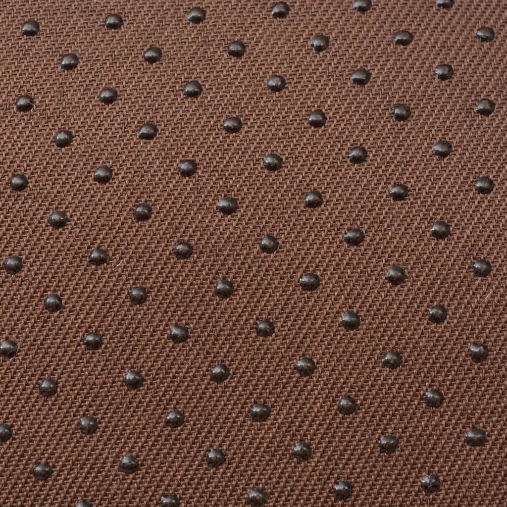 plysstol til børn giraf brun