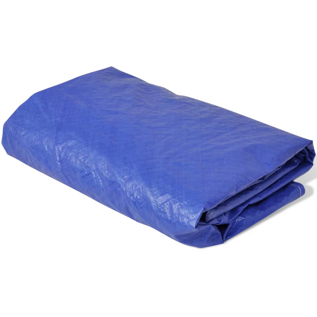 poolovertræk PE rundt 460 cm 90 g/m²