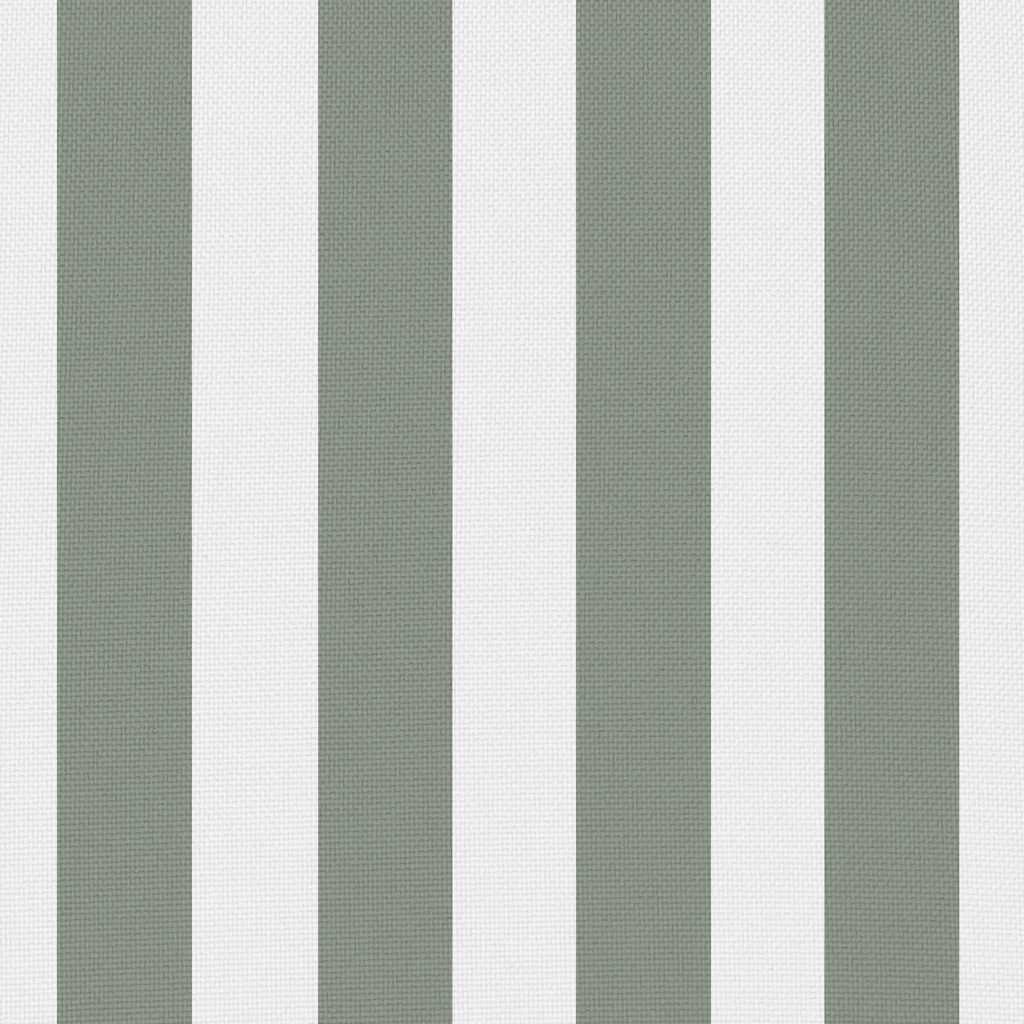 udendørspuder 2 stk. stribeprint 60 x 40 cm grå