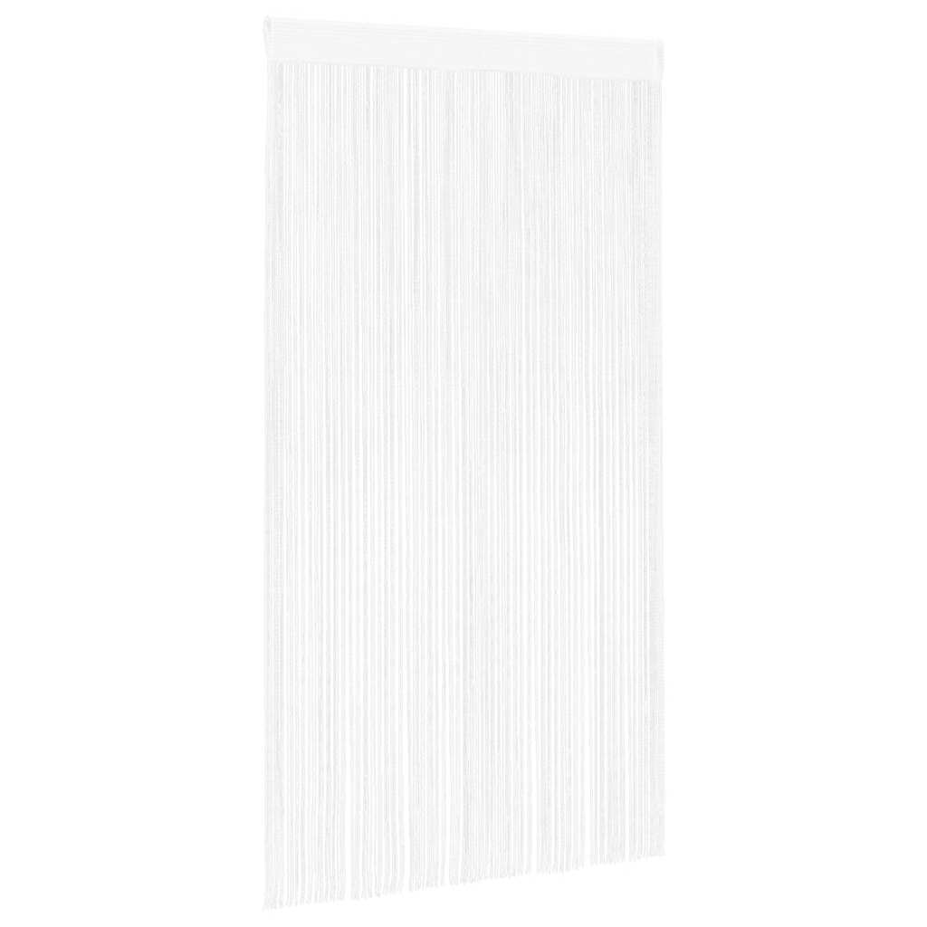 trådgardiner 2 stk. 100 x 250 cm hvid