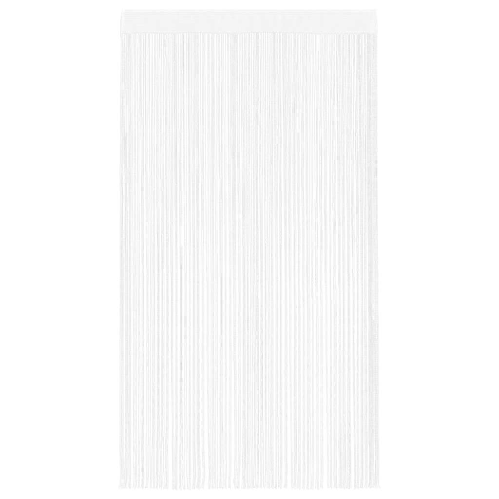 trådgardiner 2 stk. 100 x 250 cm hvid