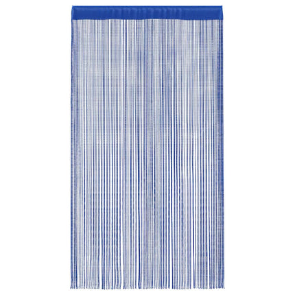 trådgardiner 2 stk. 100 x 250 cm blå