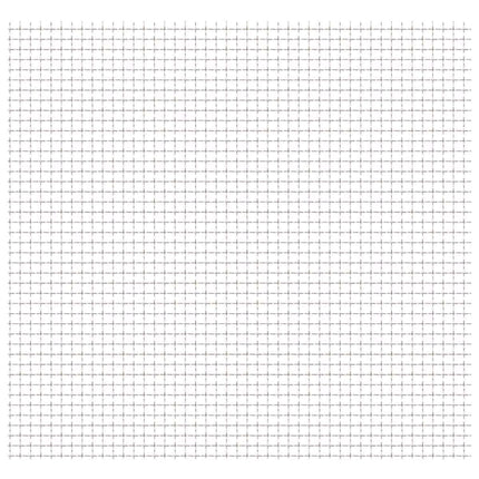 rillet trådnetspanel rustfrit stål 100 x 85 cm 11 x 11 x 2 mm