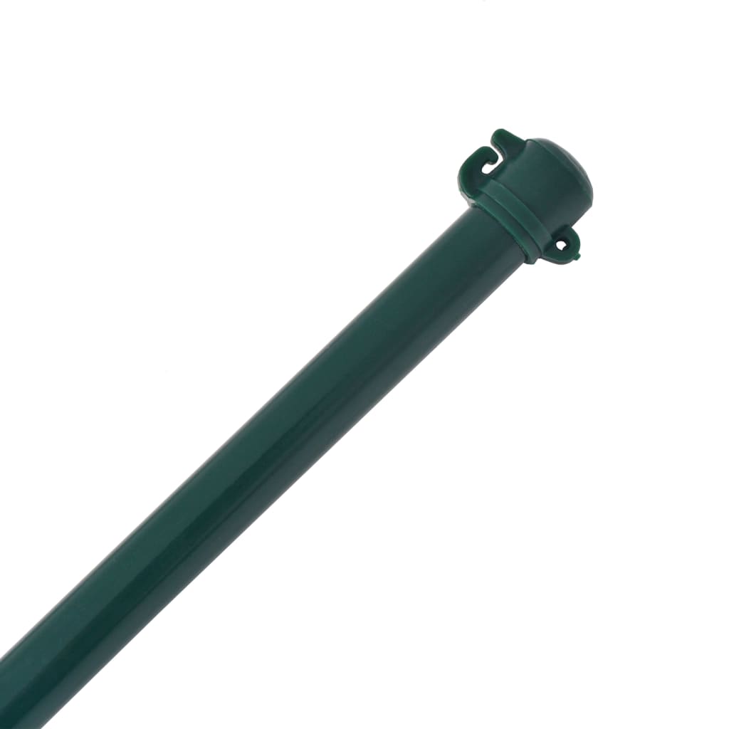 plantestænger 10 stk. 1 m metal grøn