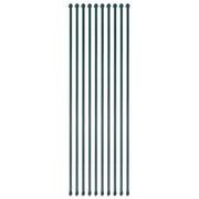 plantestænger 10 stk. 1,5 m metal grøn