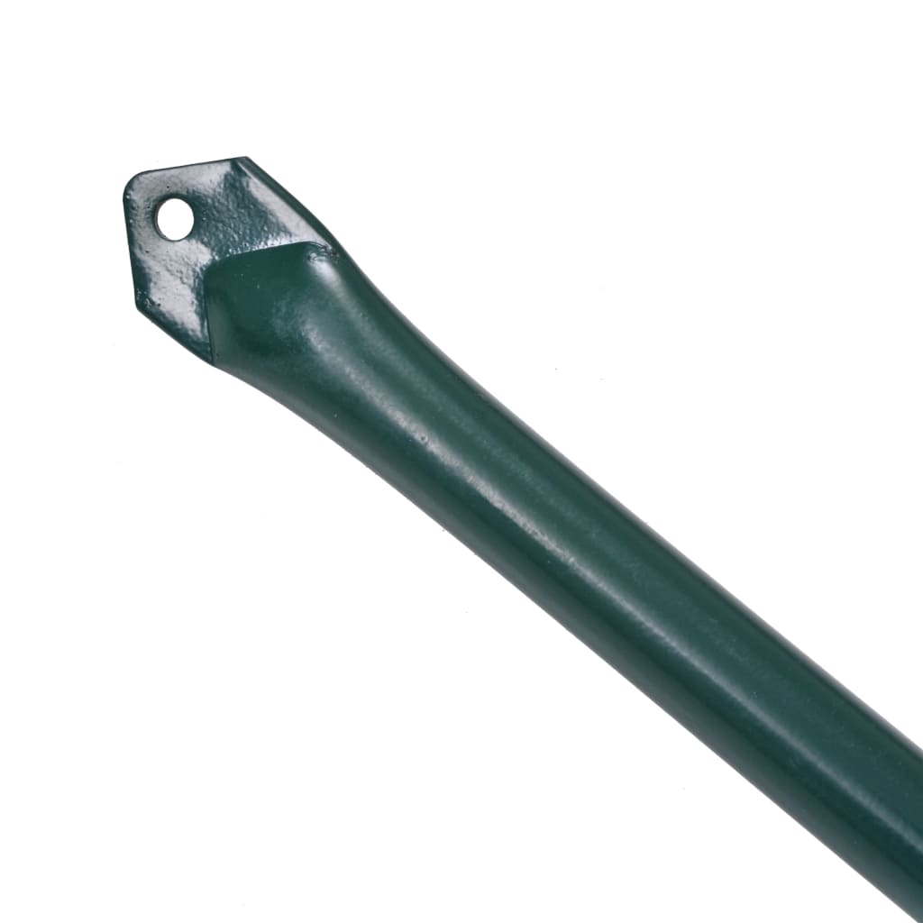 plantestænger 10 stk. 1,5 m metal grøn