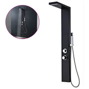 bruserpanelsystem aluminium mat sort