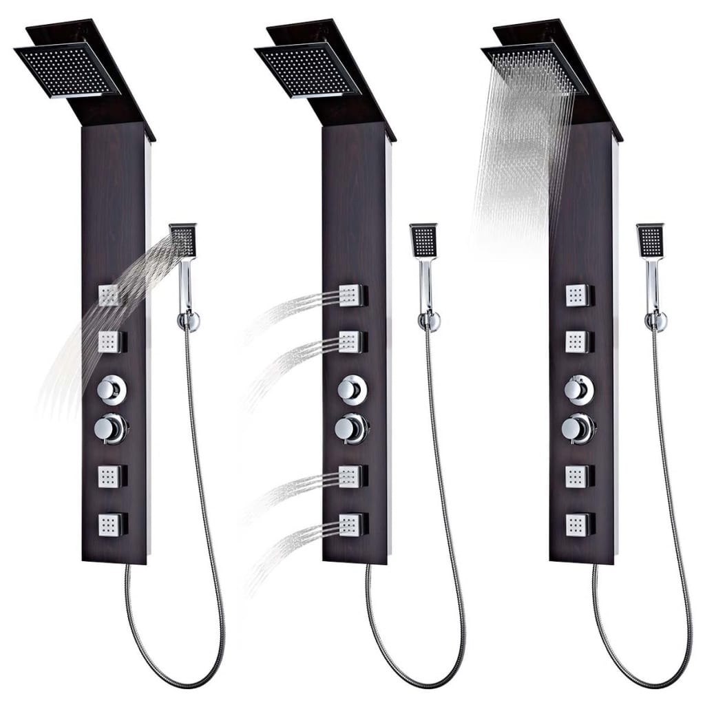 bruserpanelsystem glas brun