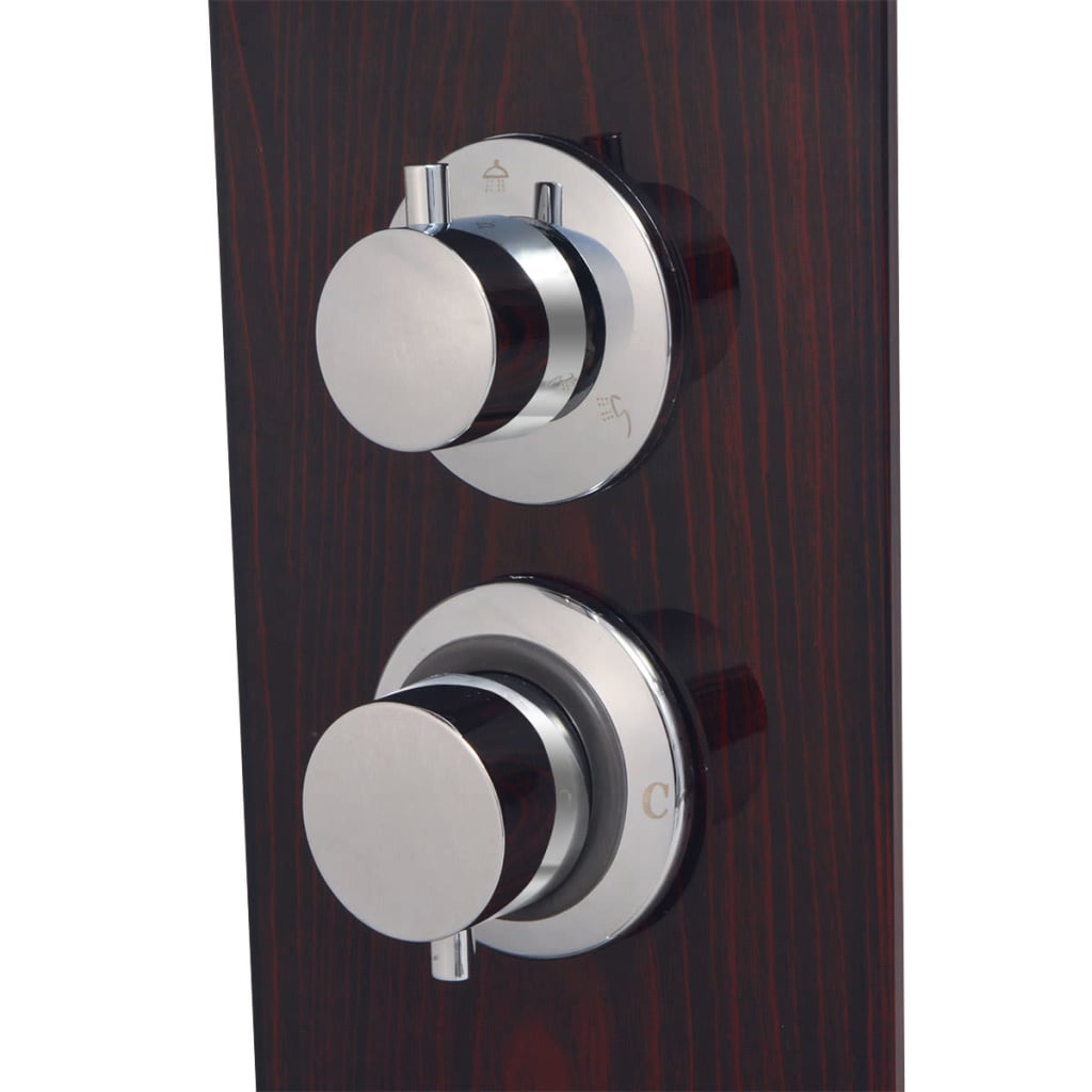 bruserpanelsystem glas brun