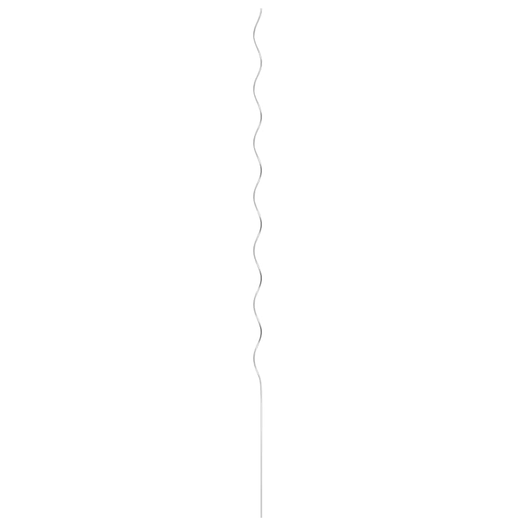 spiralformede plantestøtter 5 stk. 170 cm galvaniseret stål