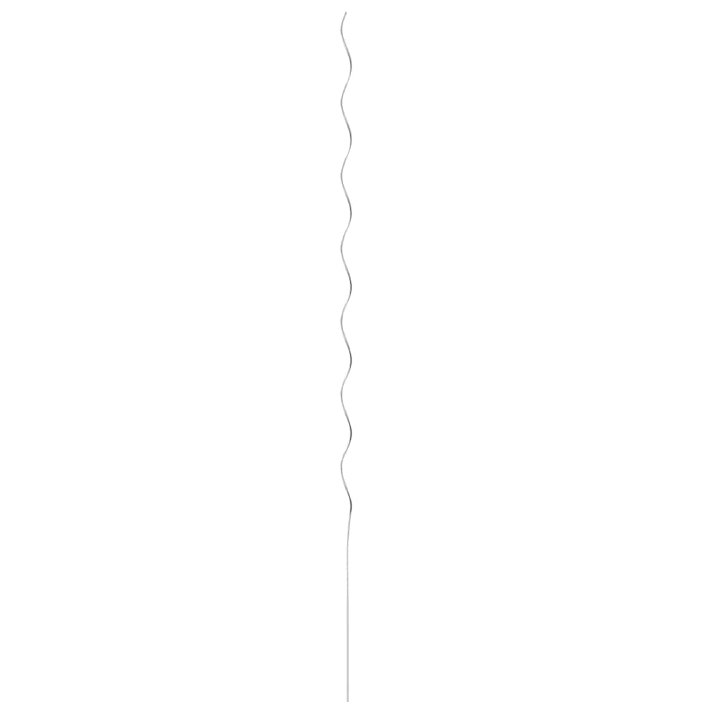 spiralformede plantestøtter 5 stk. 170 cm galvaniseret stål