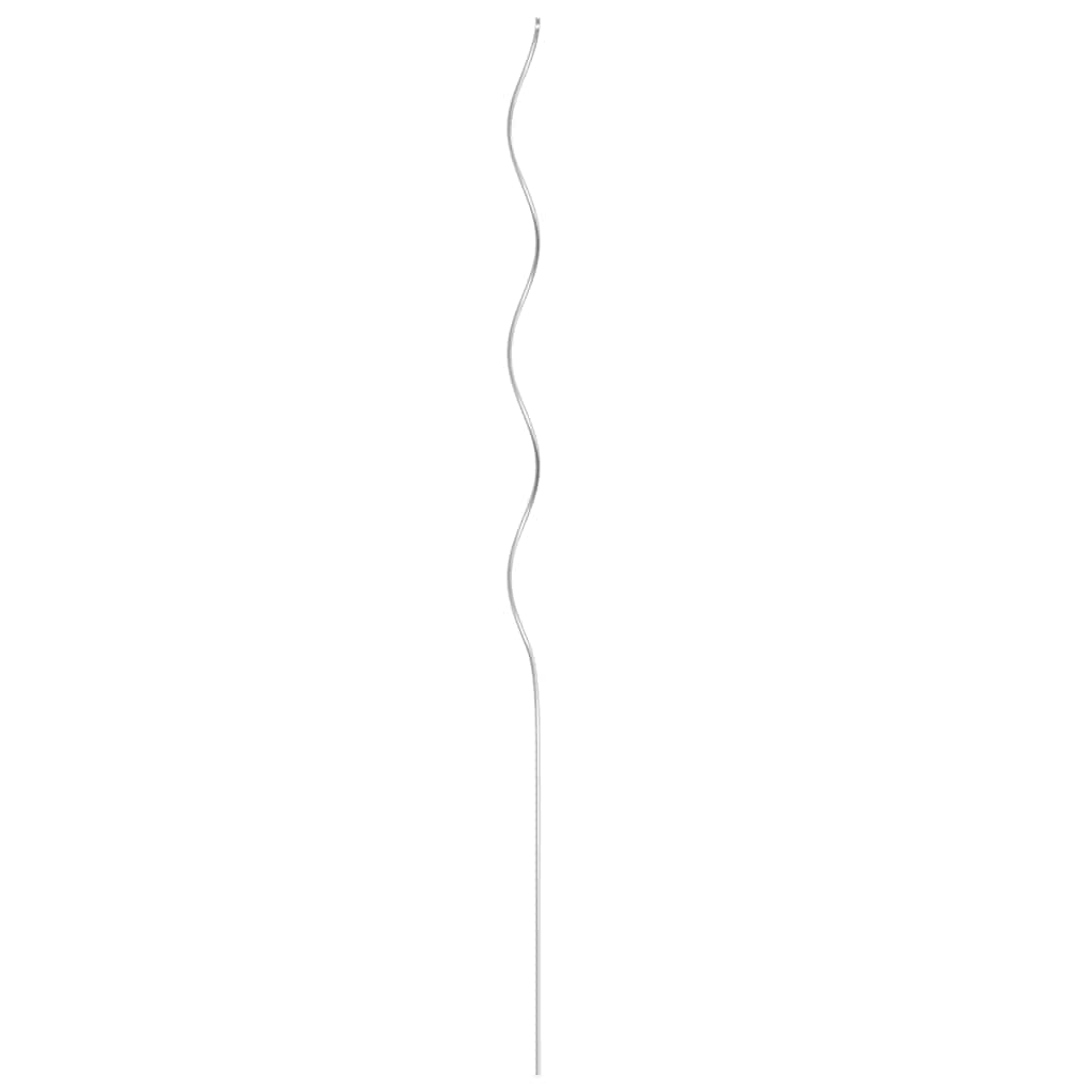 spiralformede plantestøtter 50 stk. 110 cm galvaniseret stål