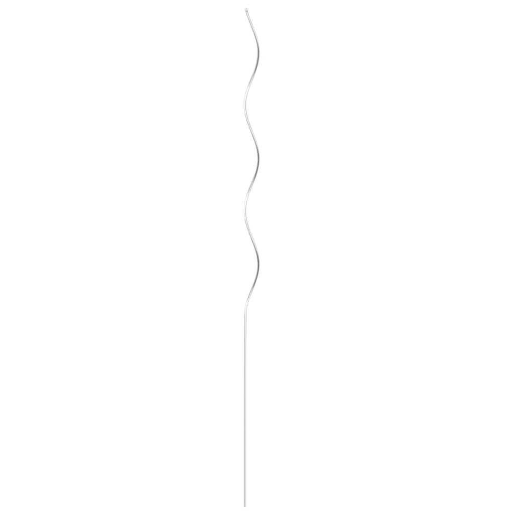 spiralformede plantestøtter 50 stk. 110 cm galvaniseret stål