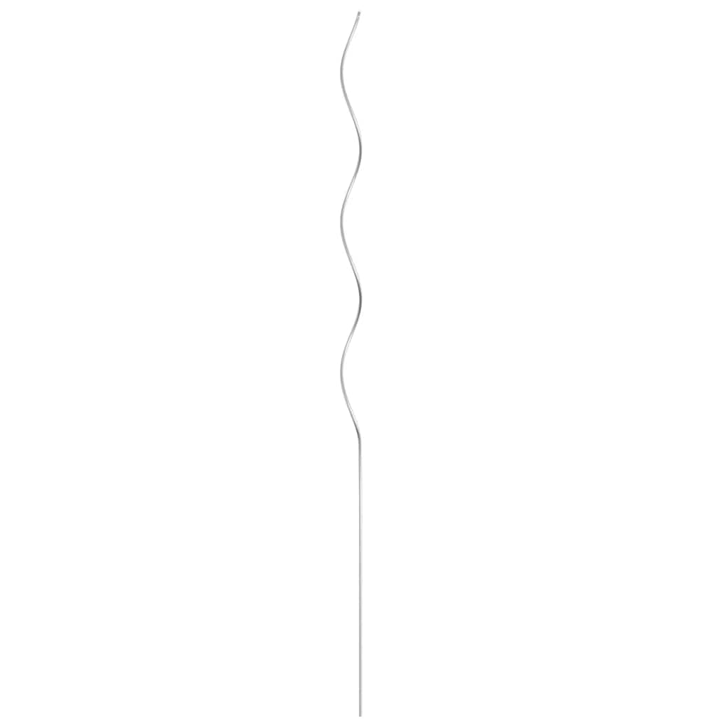spiralformede plantestøtter 20 stk. 110 cm galvaniseret stål
