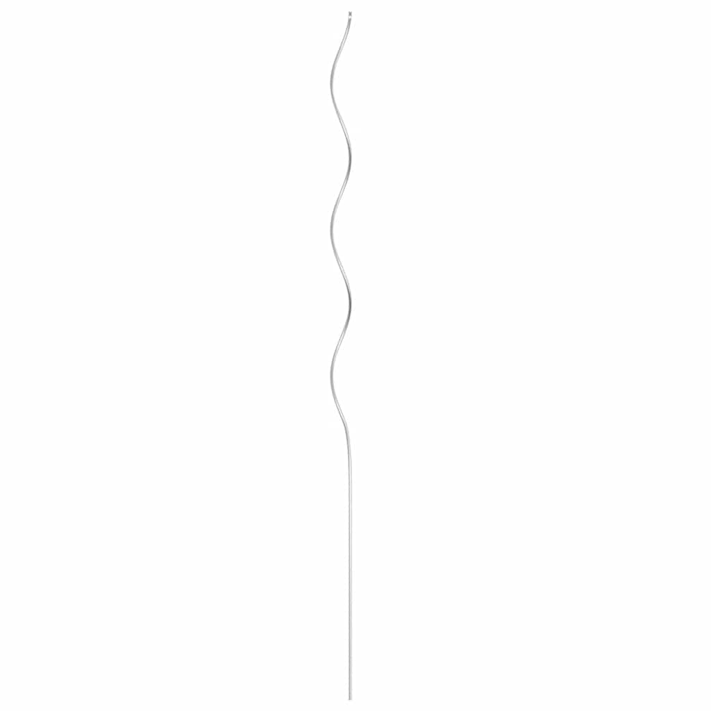 spiralformede plantestøtter 20 stk. 110 cm galvaniseret stål