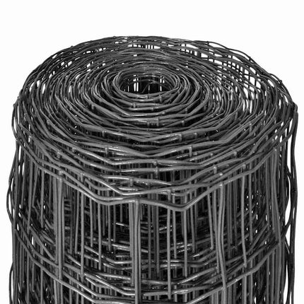 eurohegn 25 x 1 m stål grå