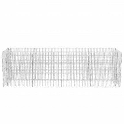 gabion-højbed 360x90x100 cm stål
