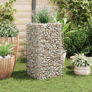 gabion-højbed 50x50x100 cm stål