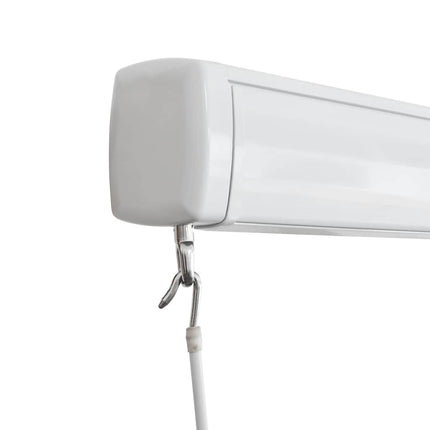 Markiseramme Hvid 300 x 250 cm Aluminium
