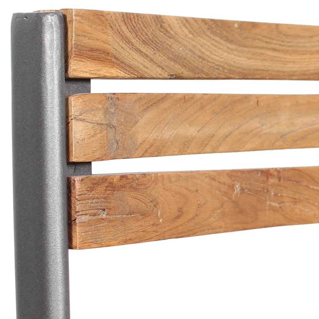 spisebordsstole 2 stk. massivt teaktræ