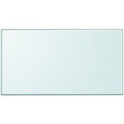 bordplade hærdet glas rektangel 1200 x 650 mm