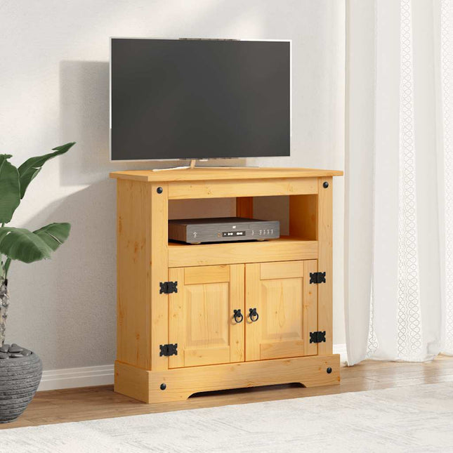 konsolbord Corona-serien 80x43x78 cm mexicansk fyrretræ