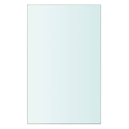 hylde glaspanel klar 20x12 cm