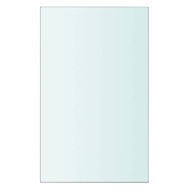 hylde glaspanel klar 20x12 cm
