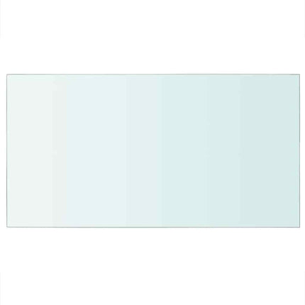 hylde glaspanel klar 40x25 cm