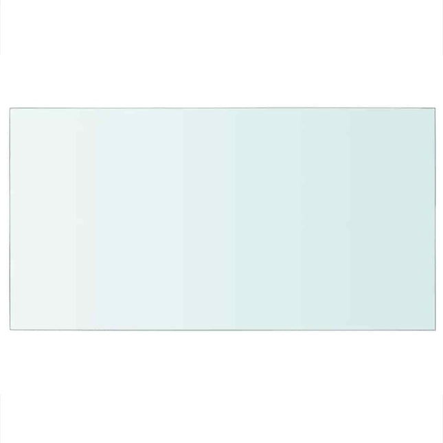 hylde glaspanel klar 40x25 cm