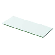 hylde glaspanel klar 50x15 cm