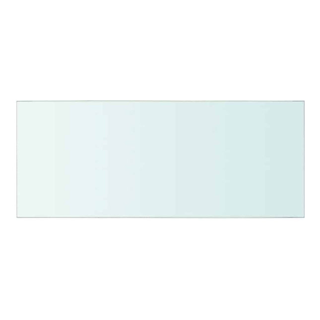 hylde glaspanel klar 50x20 cm