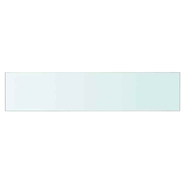 hylde glaspanel klar 60x12 cm