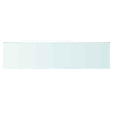 hylde glaspanel klar 60x15 cm