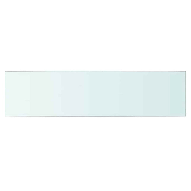hylde glaspanel klar 60x15 cm
