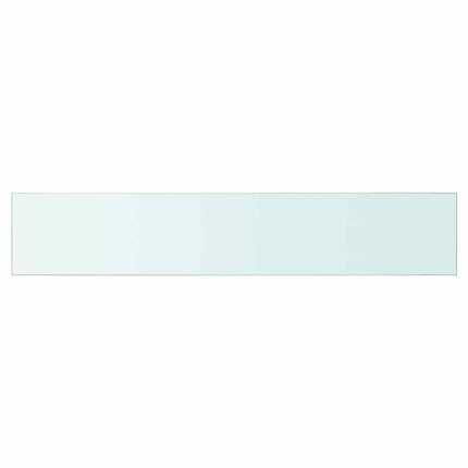 hylde glaspanel klar 70x12 cm